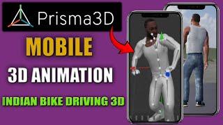 How To Make Indian Bike Driving 3D Animation on Mobile Phone