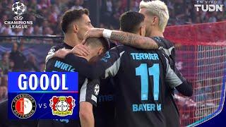 ¡ES GOLEADA! Doblete de Wirtz | Feyenoord 0-3 Bayer Leverkusen | UEFA Champions League 2024