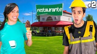 NOS PAGAN POR ABRIR UN RESTAURANTE  Cafe Owner Simulator 2 | Sandra Cires Play y HaroldArtistPlay