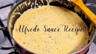 ALFREDO SAUCE RECIPE | Roxy Mungai