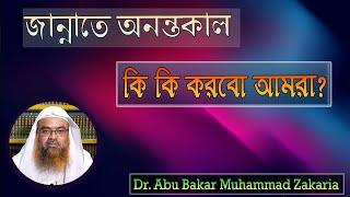 প্রশ্ন : জান্নাতে অনন্তকাল কি কি করবো আমরা? Dr. Abu Bakar Muhammad Zakaria