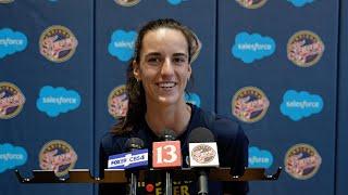 Stephanie White, Caitlin Clark after Fever practice — Clark, Sophie Cunningham injury updates