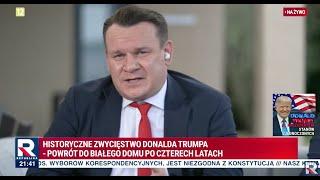 Historyczne zwycięstwo D. Trumpa | Tarczyński, Rachoń, Olechowski | #WPunkt