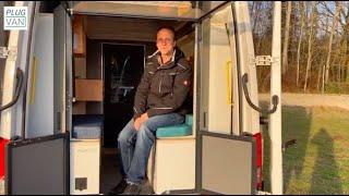 Flexibler Fahrzeugausbau zum Wohnmobil - Rundgang im PlugVan Wohnmodul - Demonstration camper module