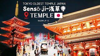 Japan vlog-5 | Sensō-ji 浅草寺 | Temple in Asakusa | Tokyo Oldest Temple