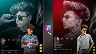 instagram Creative Dual Photo Editing || Picsart Photo Editing - Xyaa Edits