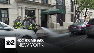 FDNY cleaning up fuel spill on Upper East Side