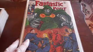 FANTASTIC FOUR (1961) #67-99: Comics for rent at Camp Ernest in New York, labor day weekend 1973!