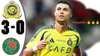 Cristiano Ronaldo Goal - Al-Ettifaq vs Al-Nassr 0-3 | Extended Highlights & Goals 2024