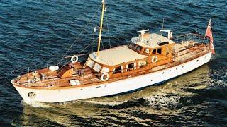 €1.4 Million Classic Yacht Tour : 1966 James A Silver 23 Metre