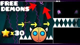 3 FREE DEMONS, SECRET WAYS  | Geometry Dash