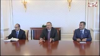 President Ilham Aliyev received a delegation led by the Governor of Astrakhan Region of Russia