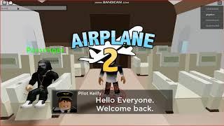 Прохождение игры в Roblox  Airplane 2. Моё первое видео. НЕУДАЧА!