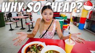 $3 MEALS AT SINGAPORE'S CHINATOWN! 