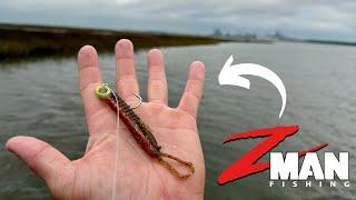 I Threw This Fake Shrimp In The Marsh And Caught Everything!