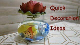 Quick Decoration Ideas || LMR Vlog