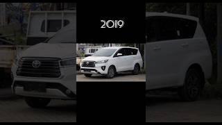 Evolution of innova(2000-2023)#youtube #car #fortune #offroad #bast#trending #shortfeed  #shorts