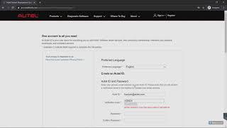 How to register Autel Diagnostic Tools?