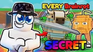 I Stole EVERY SINGLE BRAINROT In Roblox Steal A Brainrot..
