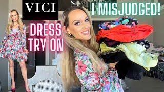 VICI HAUL, REVIEW, & TRY ON | My honest opinion & NOT SPONSORED (affordable dresses & more)