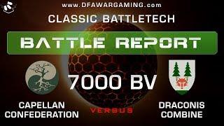 Classic BattleTech Battle Report: Capellan Confederation vs Draconis Combine