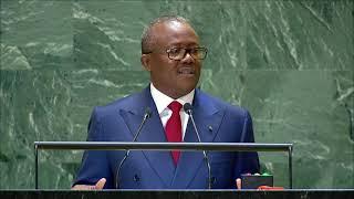 Íntegra do discurso do presidente da Guiné-Bissau, Umaro Sissoco Embaló, na Assembleia Geral da ONU