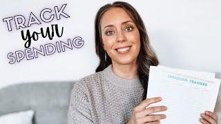 How to TRACK YOUR SPENDING | Budget Better by Tracking Your Spending (With a FREE Spending Tracker)