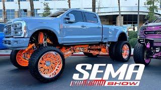 SEMA 2024! The Baddest Lifted Trucks and Cars In The World!