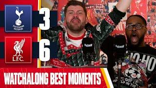 DIAZ, SZOBO & SALAH DEMOLISH SPURS! | Spurs 3-6 Liverpool | Watchalong Best Bits!