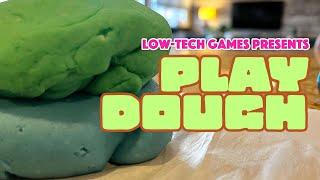 Play Dough DIY with Low-Tech Games