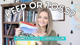 My RULES for keeping only 30% of homeschool curriculum  | Decluttering homeschool curriculum