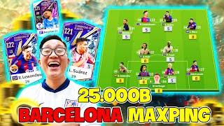 Cầm 25.000 Tỷ ILF Xây Dựng Top Đội Hình FC BARCELONA KHỦNG NHẤT FC ONLINE: MESSI, NEYMAR, SUAREZ