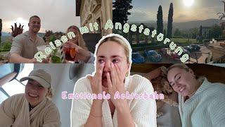 Reisen mit Angststörung: Emotionale Achterbahn - Kikis Vlogs Juni