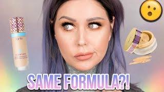 STOLEN FORMULA?! Tarte Shape Tape Foundation & Hybrid Gel Comparison/Review