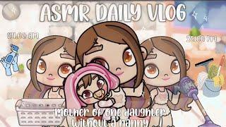 ASMR DAILY VLOG MOTHER OF ONE DAUGHTER WITHOUT A NANNY #dailyvlog #asmr #cleaning #baby