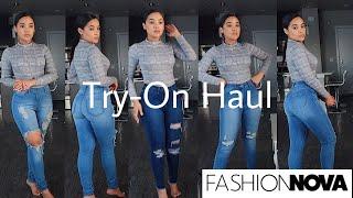 FASHION NOVA JEANS TRY ON HAUL - US SIZE 5 | Jessica Carmona