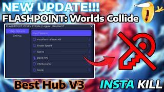 FLASHPOINT: Worlds Collide Script GUI Hack | INSTANT KILL, AUTOFARM, MAX SPEED + More!