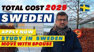 Total cost to Study in Sweden 2025 | Affordable Education in 2025