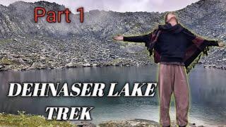 Dehnaser lake trekking  | Part 1 #mountains #barotvalley #vlog #Polingvillage #remotearea #nature