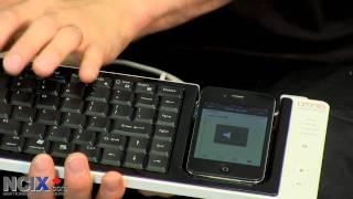 Omnio Wow-Keys iPhone iPod USB Keyboard Demonstration NCIX Tech Tips