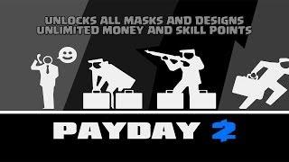 - Payday 2 Hack - Unlimited Spending Cash, Offshore Cash, Skill Points, and All Masks