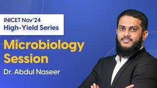 INICET Nov'24 High-Yield Microbiology Session | Dr. Abdul Naseer | DBMCI