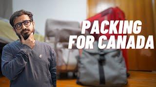 What To Pack For Canada As An International Student | Packing For Calgary | Gaurav Tandon