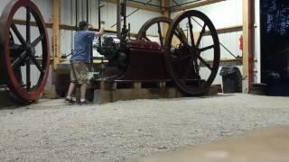 Starting the 1897 White & Middleton engine