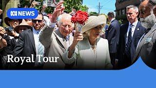 King Charles and Queen Camilla meet with cheering crowds in Sydney | ABC News