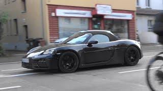 New Porsche 718 Boxster EV Electric - 2025  - 983 series - Barely Disguised Prototype - Part 4