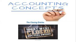 Accounting Closing Entries Explained