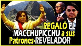 Cusqueños en Alerta! Gino Roman revela a quienes entregó Dina el MacchuPicchi