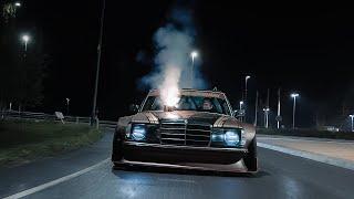 WORLDS FIRST CARBON FIBER MERCEDES S123!! - Black Smoke Performance