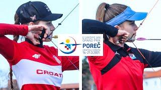 Amanda Mlinaric v Mariya Shkolna – compound women's gold | Porec 2021 European Grand Prix